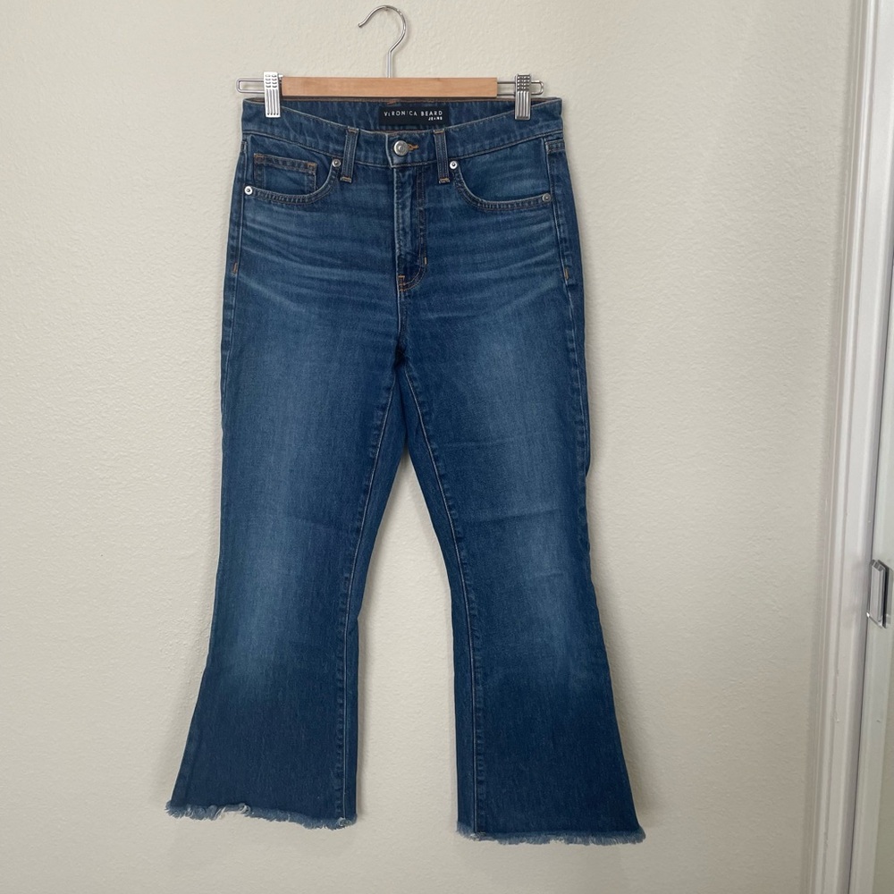 Veronica Beard Crop Fray 26